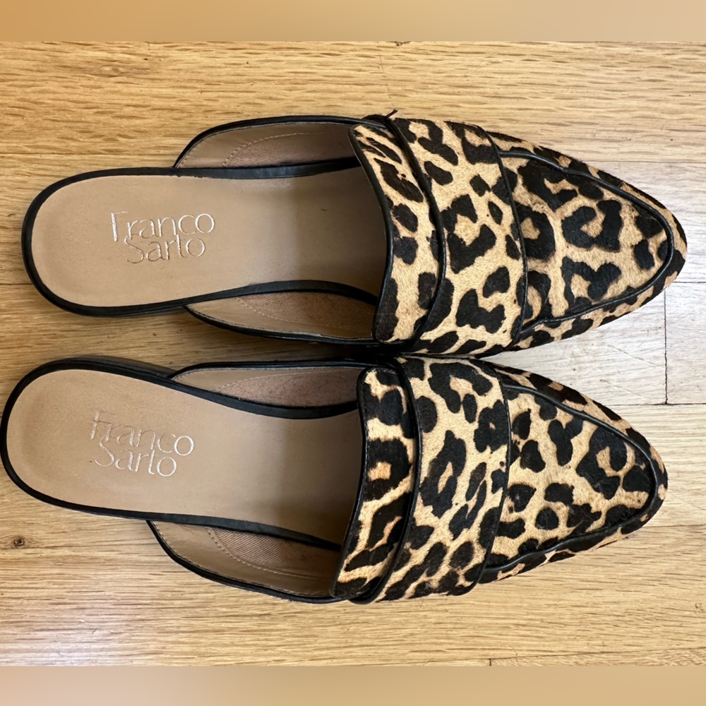 Franco Sarto cheetah flats